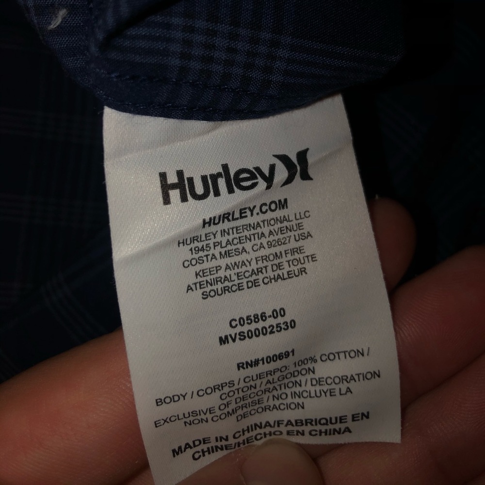 Hurley Button Shirt - Picture 4 of 4
